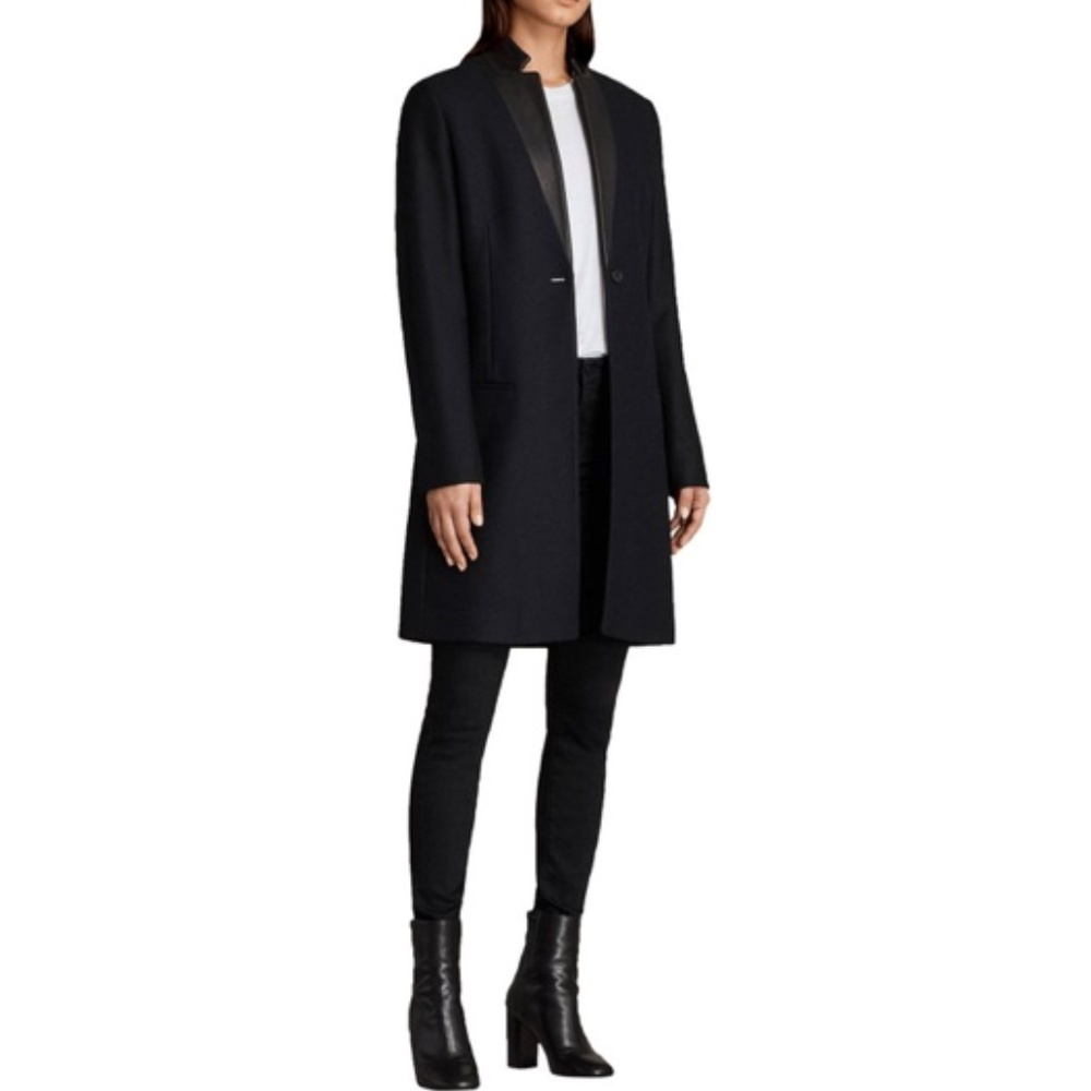 ALLSAINTS Lorie Tailored Coat - Picture 2 of 3